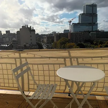 Balcony Floor Apartment *